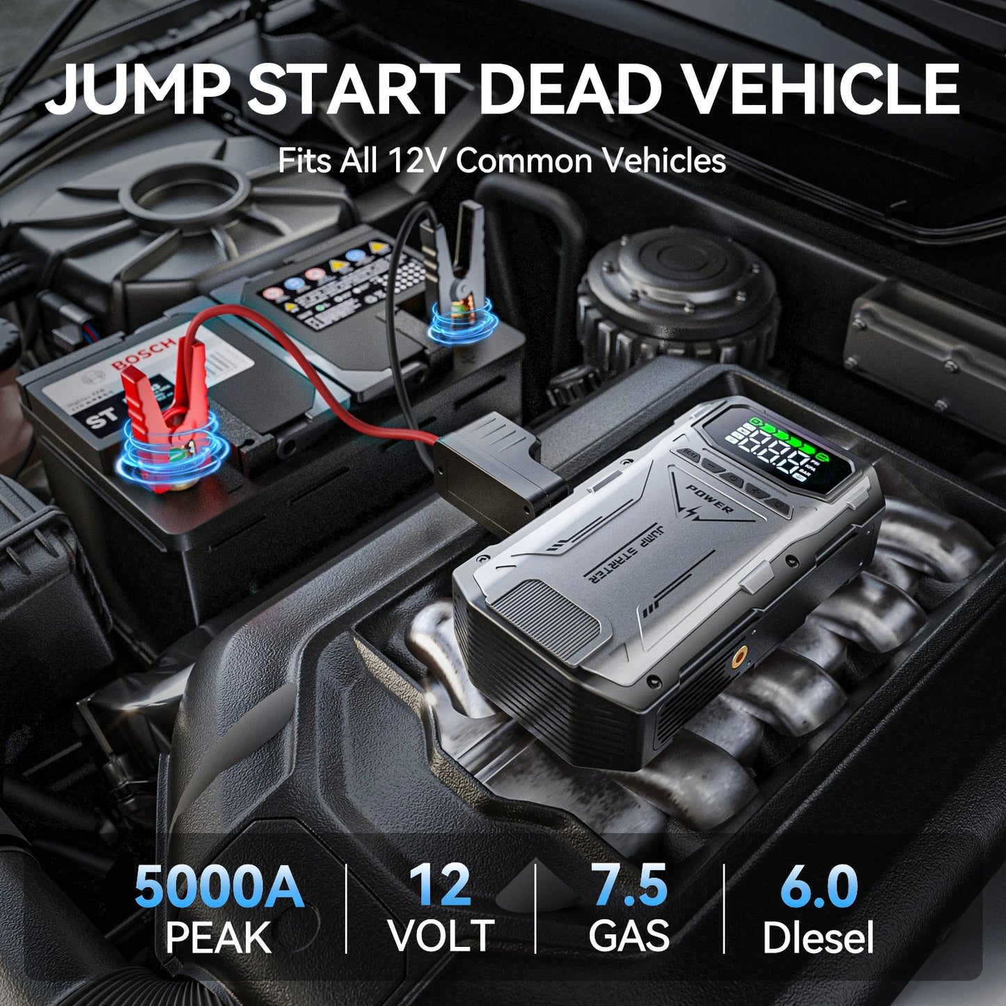 Portable Car Jump Starter