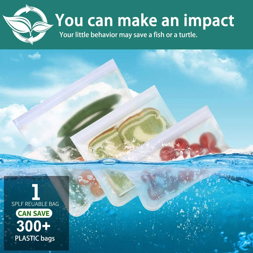Silicone Food Storage Bags
