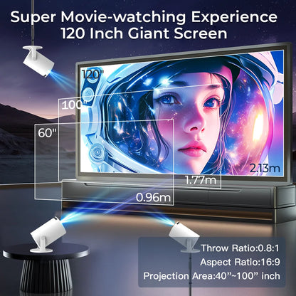 4K HD Android Projector