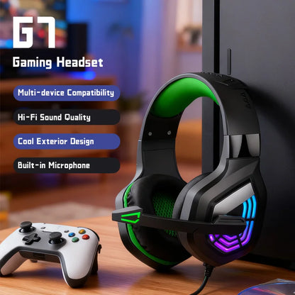 LED Gaming Headset