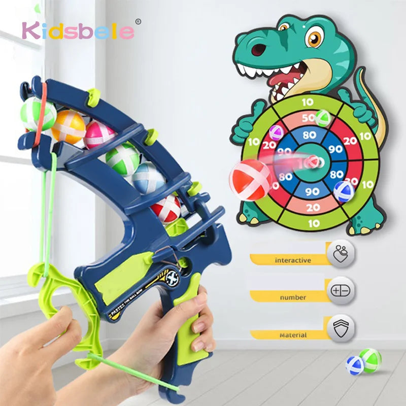 Dinosaur Sticky Ball Dart Set