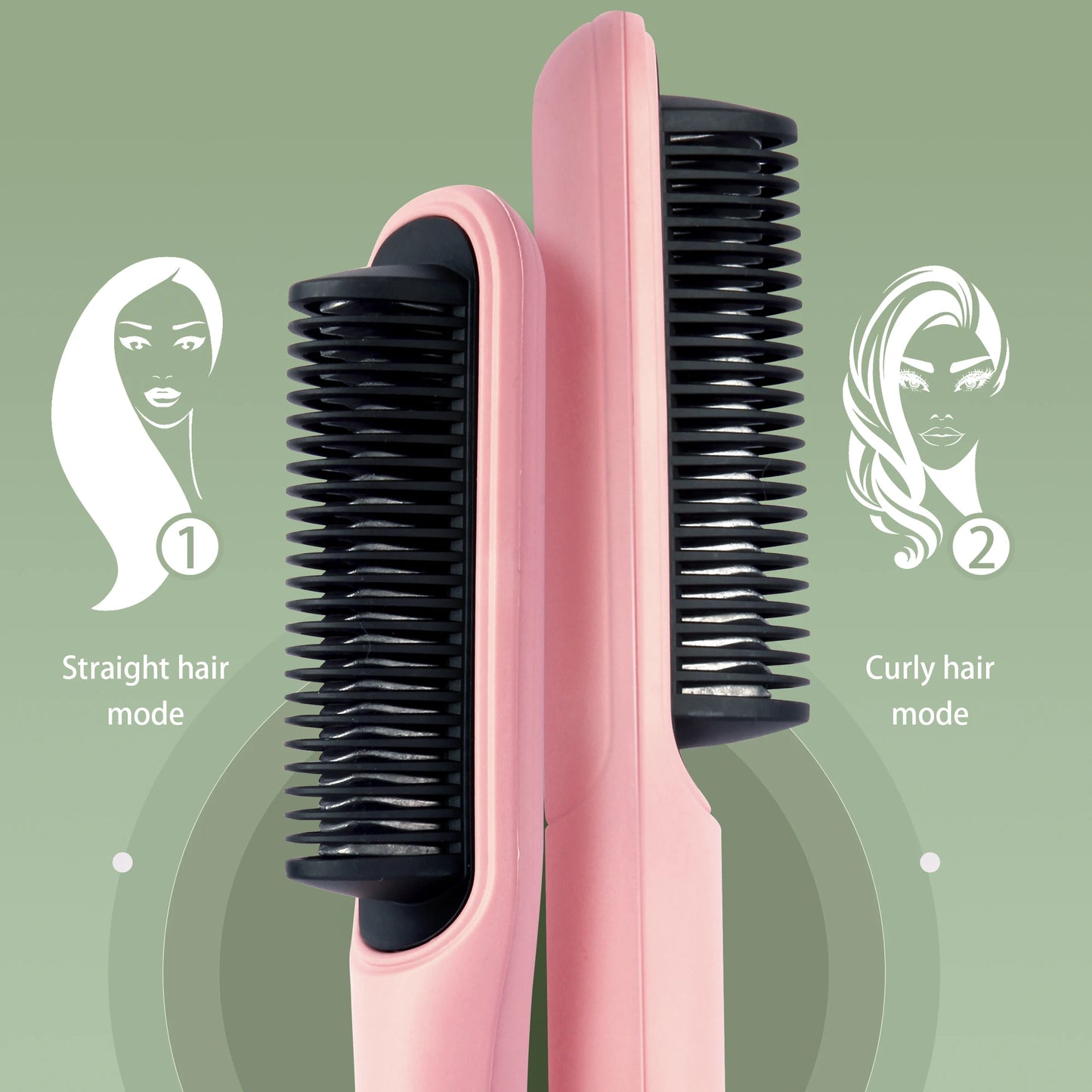 Ceramic Hair Straightening Brush