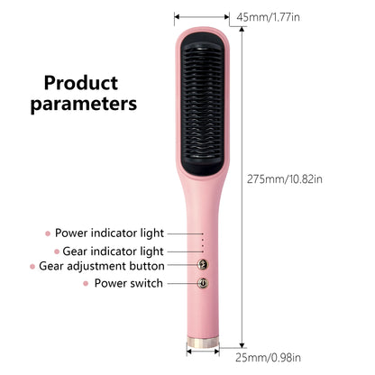 Ceramic Hair Straightening Brush