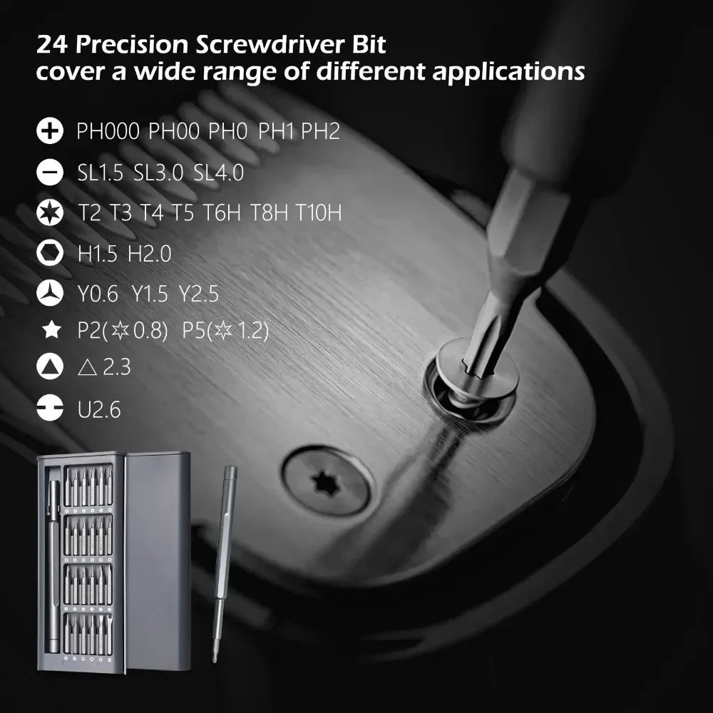 25-in-1 Precision Screwdriver Set